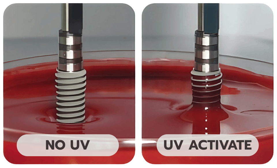 ประโยชน์ของรากฟันเทียม UV Activator